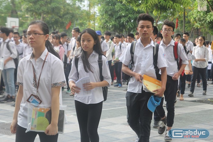 Trường Đại học Ngoại ngữ - Đại học Quốc gia Hà Nội là trường đầu tiên thông báo tuyển sinh vào lớp, năm 2018. (Ảnh minh họa: Thùy Linh)
