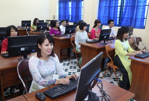 Ngày 9/5, Bộ Giáo dục và Đào tạo ban hành văn bản tăng cường quản lý đối với các trung tâm ngoại ngữ, tin học. (Ảnh minh họa: Báo Phú Thọ)