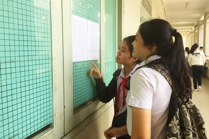 Theo kế hoạch ngày 30/6, Sở Giáo dục và Đào tạo Hà Nội sẽ công bố điểm chuẩn vào các trường trung học phổ thông công lập trên địa bàn. (Ảnh minh họa: Lao động)