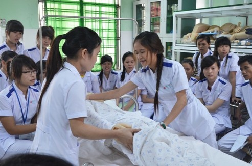 Chất lượng đào tạo ngành điều dưỡng Việt Nam chưa đáp ứng được nhu cầu quốc tế (Ảnh minh họa: Báo Đảng cộng sản Việt Nam)