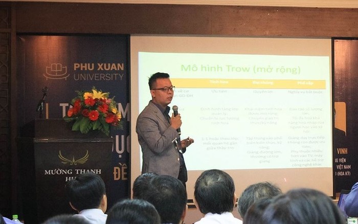 Theo quan điểm cá nhân, Tiến sĩ Phạm Hùng Hiệp cho rằng: “Ở Việt Nam, chúng ta không nên đặt ra vấn đề quy hoạch đối với trường tư...&quot;. (Ảnh nhân vật cung cấp)