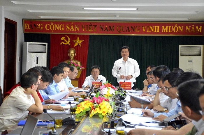 Thứ trưởng Nguyễn Hữu Độ có cuộc làm việc với Ban Chỉ đạo thi tỉnh Điện Biên (Ảnh: Bộ Giáo dục và Đào tạo)