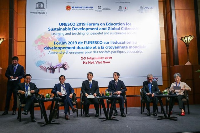 Diễn đàn Giáo dục vì Sự Phát triển Bền vững và Công dân Toàn cầu năm 2019 được tổ chức tại Việt Nam có ý nghĩa quan trọng (Ảnh: Bộ Giáo dục và Đào tạo)