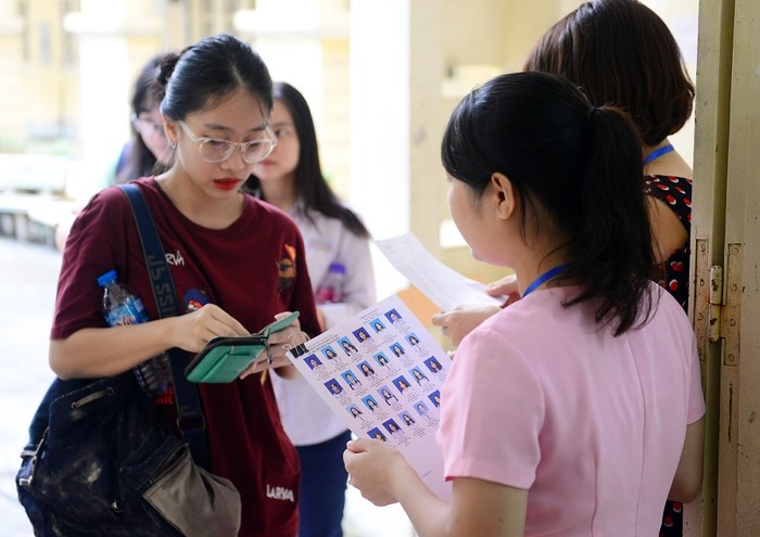 Ngày 8/7, Đại học Quốc gia Hà Nội hoàn thành chấm thi trắc nghiệm trung học phổ thông quốc gia 2019 cho thành phố Hà Nội. (Ảnh minh họa trên giaoduc.net.vn)