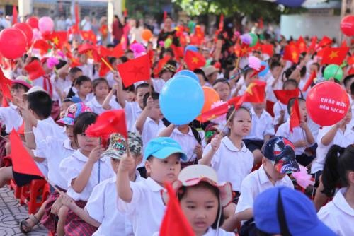 Sở Giáo dục và Đào tạo Hà Nội yêu cầu các trường học tổ chức lễ khai giảng năm học mới thống nhất trên địa bàn thành phố vào sáng thứ 5 ngày 5/9/2019. (Ảnh minh họa: TTXVN)