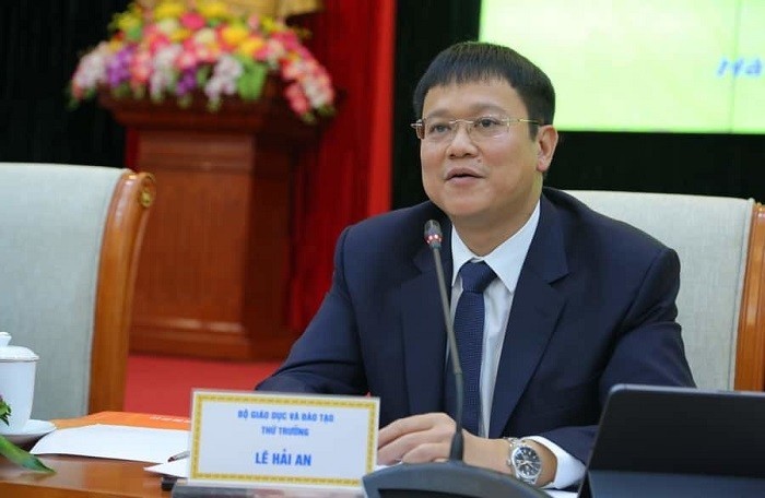 Ông Lê Hải An, Thứ trưởng Bộ Giáo dục và Đào tạo.(Ảnh: moet.gov.vn)