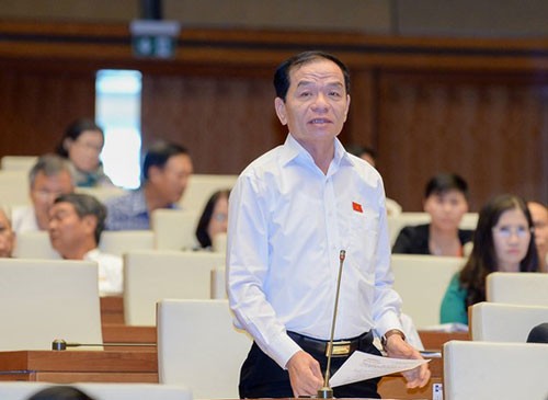 Theo Đại biểu Quốc hội khóa XIV Lê Thanh Vân, việc Tổng Liên đoàn Lao động Việt Nam ban hành một văn bản trái Luật là điều không thể chấp nhận được. (Ảnh: quochoi.vn)