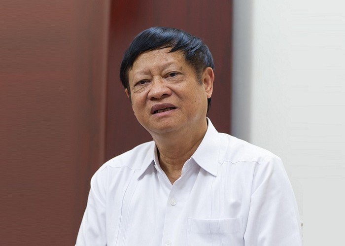 Giáo sư Vũ Văn Hiền - Phó chủ tịch Hội đồng Lý luận Trung ương (Ảnh: tuyengiao.vn)