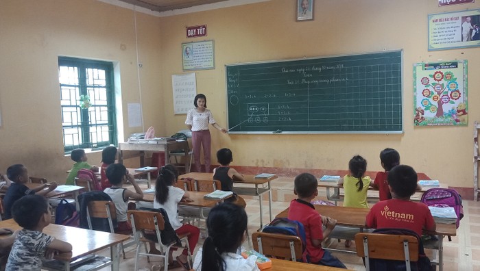Cô Đỗ Thị Hợp là một trong những giáo viên được tuyên dương trong chương trình “Chia sẻ cùng thầy cô” năm 2019. (Ảnh nhân vật cung cấp)
