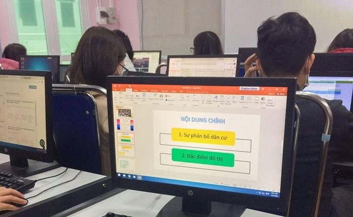 Trường Newton tổ chức học online cho học sinh trong những ngày nghỉ vì dịch nCoV (Ảnh nhà trường cung cấp)
