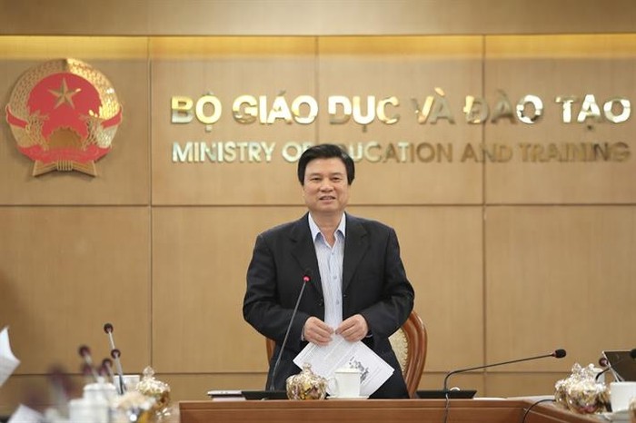 Theo Thứ trưởng Nguyễn Hữu Độ, dự kiến, kỳ thi trung học phổ thông quốc gia năm 2020 vẫn sẽ diễn ra vào tháng 8 nếu học sinh có thể trở lại trường trước ngày 15/6. (Ảnh: moet.gov.vn)