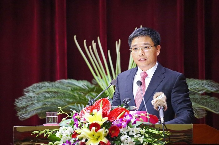 Ông Nguyễn Văn Thắng - Chủ tịch Ủy ban nhân dân tỉnh Quảng Ninh kiêm nhiệm giữ chức vụ Hiệu trưởng Trường Đại học Hạ Long, nhiệm kỳ 2020-2025. (Nguồn ảnh: Vietnamnet)