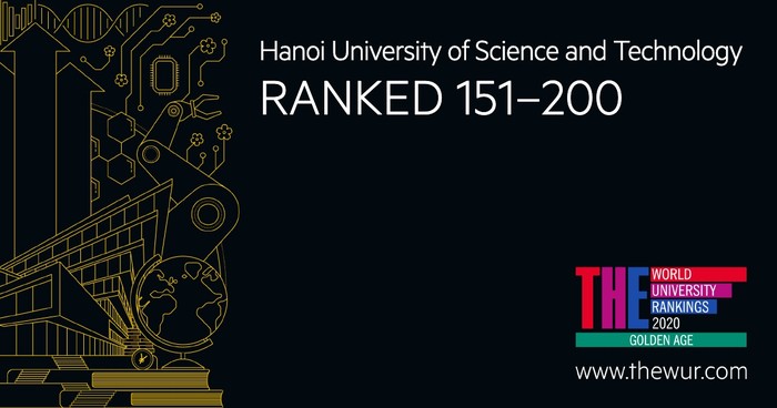 Đại học Bách khoa Hà Nội vào TOP 200 trường đại học “độ tuổi vàng” tốt nhất thế giới (ảnh website nhà trường)