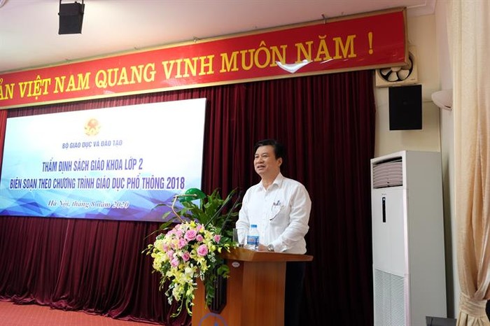 Thứ trưởng Nguyễn Hữu Độ (ảnh: Bộ Giáo dục và Đào tạo)