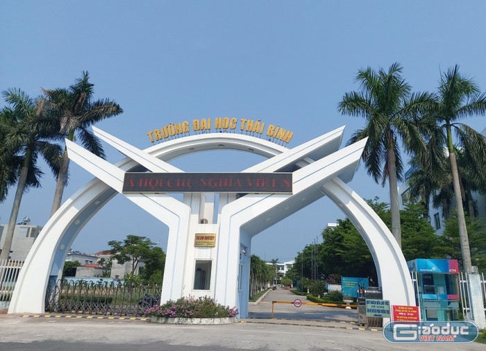 Trường Đại học Thái Bình (ảnh minh họa: Lã Tiến)