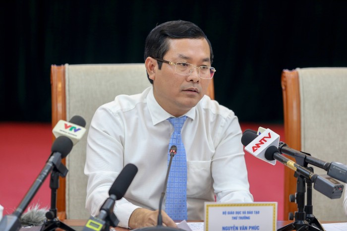 Thứ trưởng Bộ Giáo dục và Đào tạo Nguyễn Văn Phúc (ảnh: Bộ Giáo dục và Đào tạo)