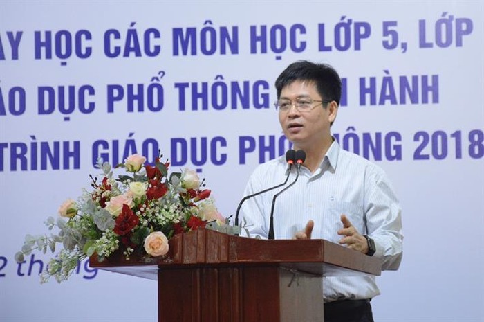 Vụ trưởng Vụ Giáo dục Trung học Nguyễn Xuân Thành