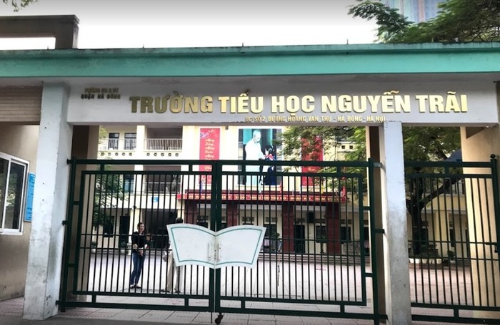Trường Tiểu học Nguyễn Trãi, Hà Đông, Hà Nội (ảnh: Vietnamnet)