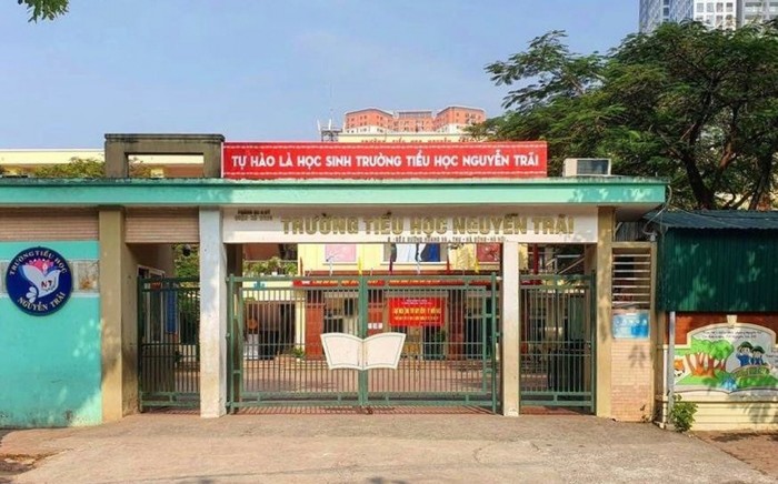Trường Tiểu học Nguyễn Trãi, quận Hà Đông, Hà Nội (ảnh: VOV)