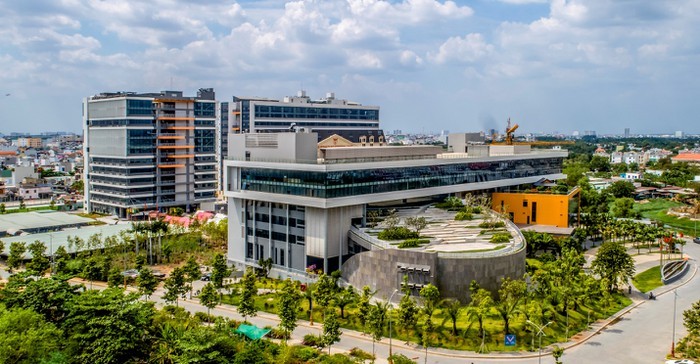 Toàn cảnh cơ sở 3 Trường Đại học Văn Lang (ảnh website nhà trường)