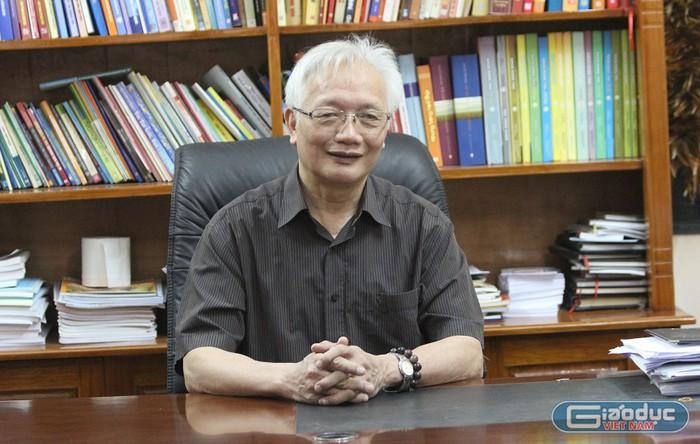 Tiến sĩ tâm lý Nguyễn Tùng Lâm (ảnh: Thùy Linh)