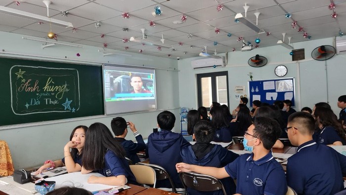 Học sinh Trường Tiểu học – Trung học cơ sở - Trung học phổ thông Newton, Hà Nội được tham gia tiết học kỹ năng sống