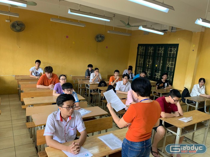Năm học 2021-2022, Hà Nội có hai trường trung học phổ thông công lập tổ chức dạy tiếng Hàn (ngoại ngữ 2). (ảnh minh họa: T.L)