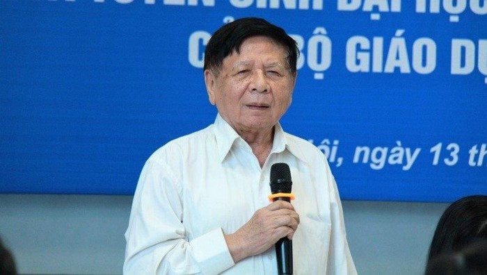 Phó giáo sư Trần Xuân Nhĩ (ảnh: Thùy Linh)