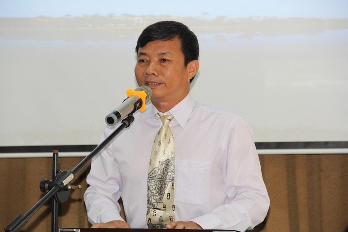 Tiến sĩ Nguyễn Viết Thịnh- Chủ tịch Hội đồng trường Trường Đại học Tiền Giang (ảnh: thầy Thịnh cung cấp)