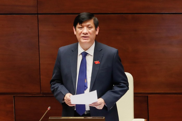 Bộ trưởng Bộ Y tế Nguyễn Thanh Long (ảnh: Nhật Bắc)