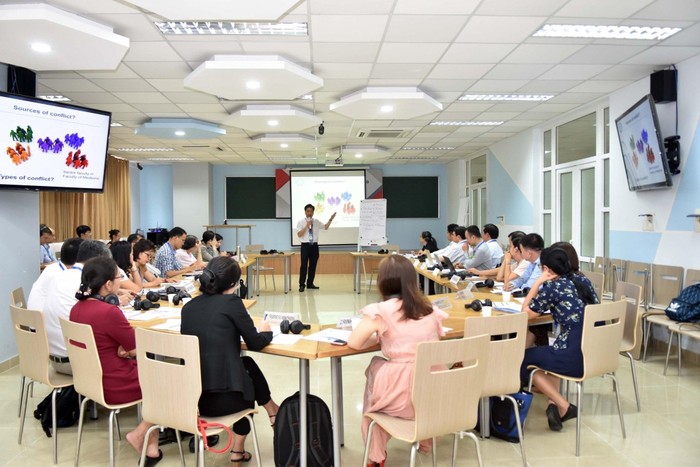 Mặc dù đạt được kết quả hết sức khích lệ, Đại học Y Dược Thành phố Hồ Chí Minh coi đạt chuẩn AUN-QA là bước diễn tập (ảnh: NTCC)
