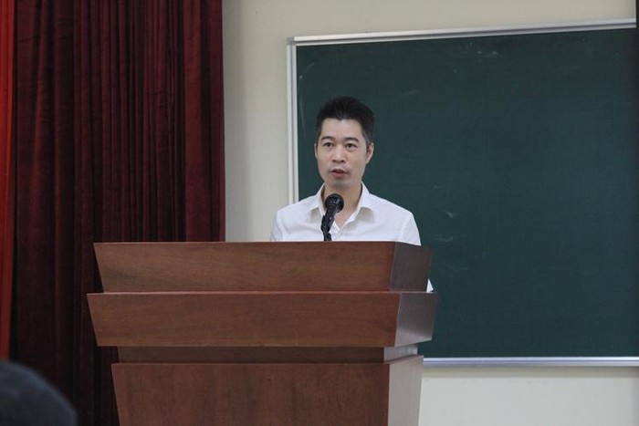 Ông Đinh Quang Hoàng, Giám đốc Công ty Cổ phần Waka (ảnh: nguồn Học viện Báo chí và tuyên truyền)