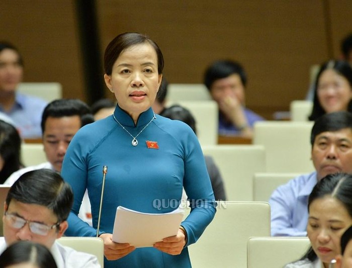 Đại biểu Quốc hội Nguyễn Thị Kim Thúy (đoàn Đà Nẵng) (ảnh: quochoi.vn)