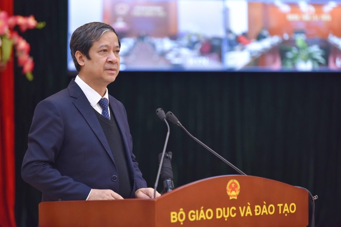 Bộ trưởng Nguyễn Kim Sơn (ảnh: Bộ Giáo dục và Đào tạo)