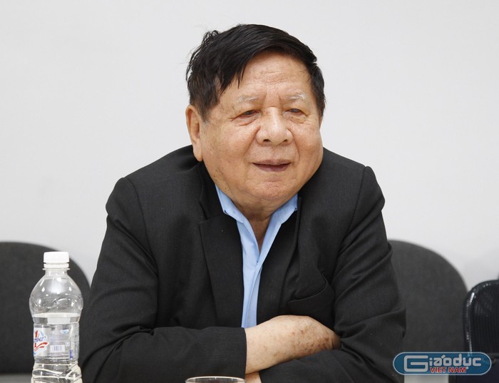 Phó giáo sư Trần Xuân Nhĩ – Phó Chủ tịch thường trực Hiệp hội Các trường đại học, cao đẳng Việt Nam. Ảnh: Tùng Dương