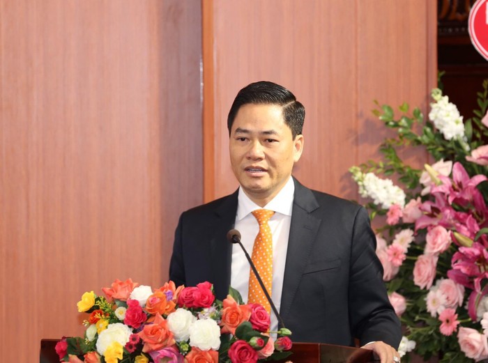 Tiến sĩ Bùi Hữu Toàn - Bí thư Đảng ủy, Chủ tịch Hội đồng Học viện Ngân hàng (ảnh: NTCC)