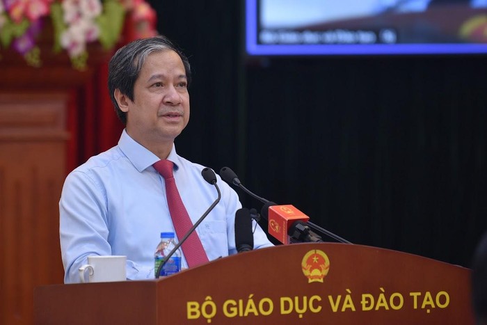 Bộ trưởng Bộ Giáo dục và Đào tạo Nguyễn Kim Sơn (ảnh: Bộ Giáo dục và Đào tạo)
