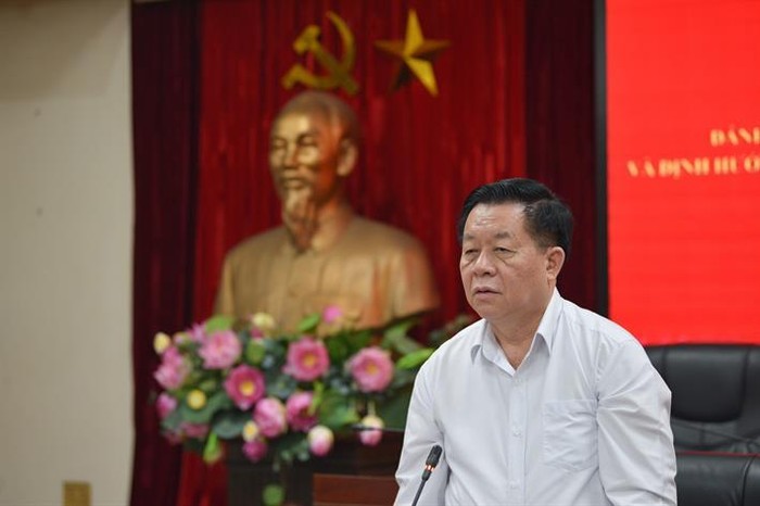 Trưởng Ban Tuyên giáo Trung ương Nguyễn Trọng Nghĩa phát biểu kết luận Hội nghị (Ảnh: Bộ Giáo dục và Đào tạo)