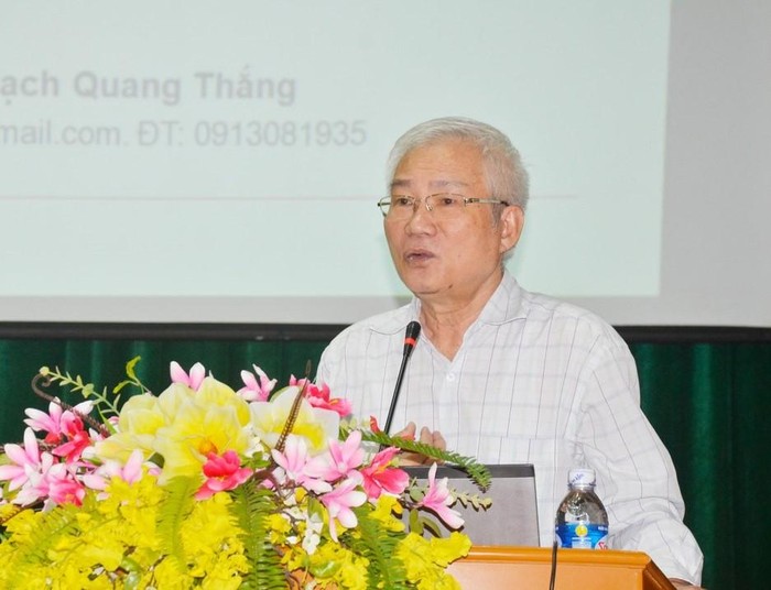 Giáo sư, Tiến sĩ Mạch Quang Thắng (ảnh: NVCC)