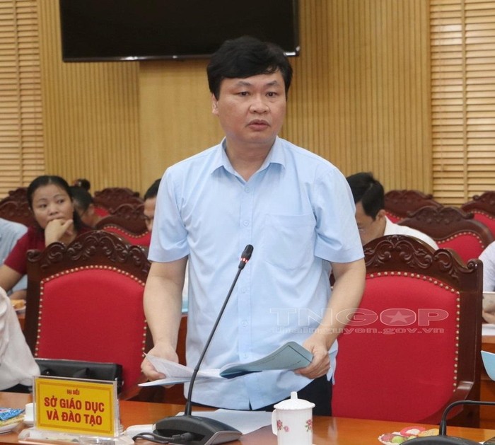 Phó Giáo sư Phạm Việt Đức, Giám đốc Sở Giáo dục và Đào tạo tỉnh Thái Nguyên (nguồn: thainguyen.gov.vn)