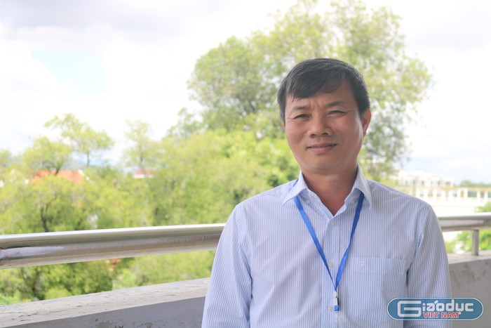 Tiến sĩ Nguyễn Viết Thịnh – Chủ tịch Hội đồng trường, Trường Đại học Tiền Giang (ảnh: Doãn Nhàn)