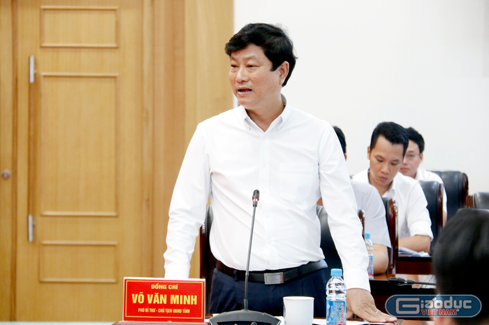 Ông Võ Văn Minh - Chủ tịch Ủy ban nhân dân tỉnh Bình Dương.