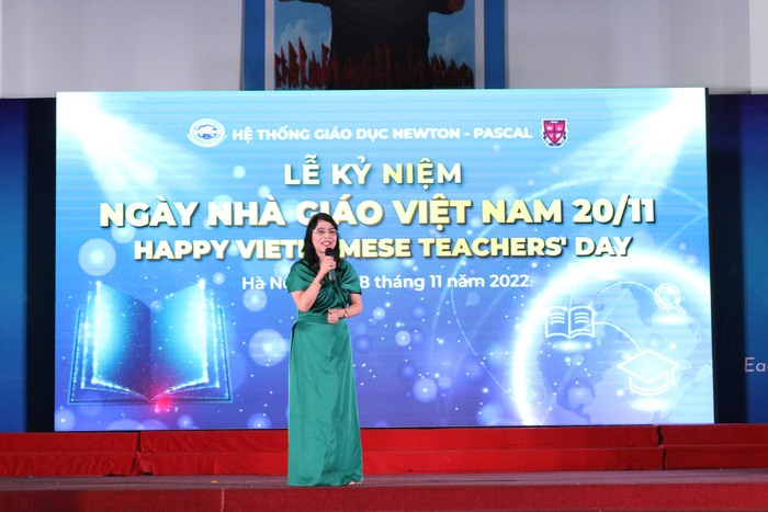 Nhà giáo Lê Thị Bích Dung - Phó Chủ tịch Hội đồng quản trị Hệ thống Trường liên cấp Newton