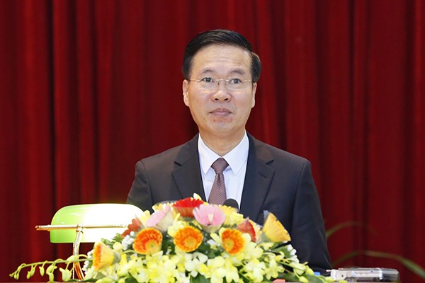 Chủ tịch nước Võ Văn Thưởng (ảnh: Báo Chính phủ)