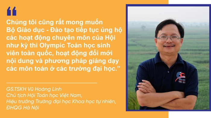 Giáo sư Vũ Hoàng Linh – Chủ tịch Hội Toán học Việt Nam