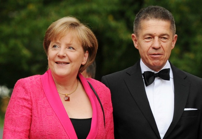 Thủ tướng Đức Angela Merkel và phu quân Joachim Sauer.