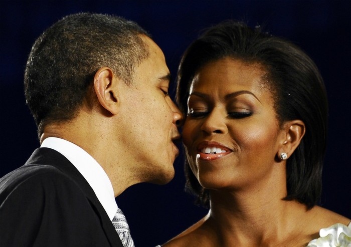 Vợ chồng Tổng thống Mỹ Barack Obama.
