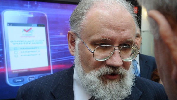 Người đứng đầu Uỷ ban Bầu cử Trung ương Nga Vladimir Churov