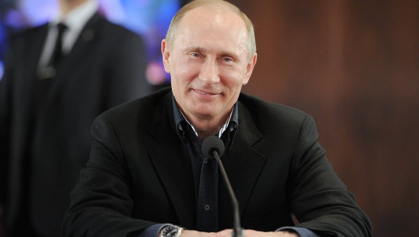 Tổng thống mới tái đắc cử hôm Chủ Nhật (4/3) Vladimia Putin
