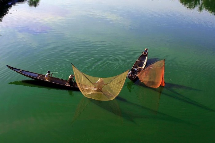 Thả hồn vào những cảnh "tung chài" tuyệt đẹp trên sông nước Huế (P2) ảnh 15